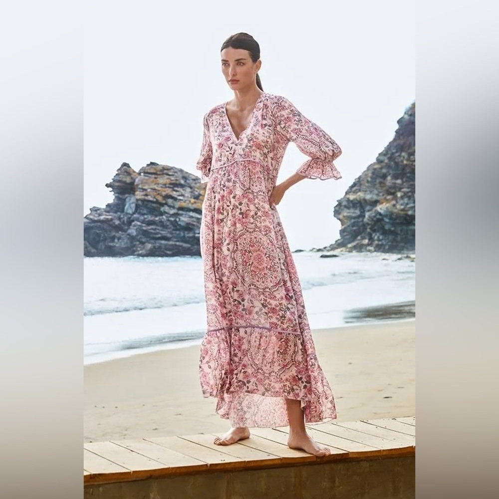 Johnny Was Jade Daphne maxi dress size small